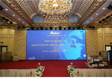 Ngày 25 tháng 4 năm 2019 Công ty CP Nhựa Châu Á tổ chức hội nghị tri ân khách hàng tại Trung Tâm Sự Kiện Nhà Hàng Sen Vàng - Phú Thọ